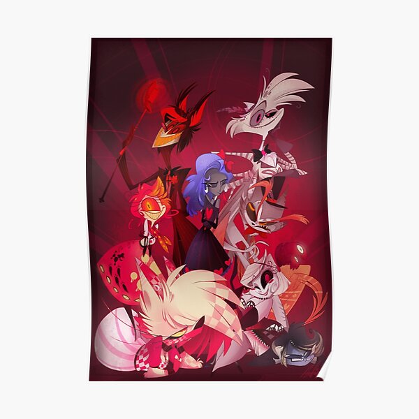 (Original) Hazbin Hotel Cast Poster