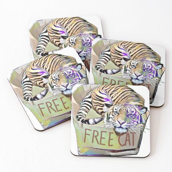Item preview, Tiger in a Box designed and sold by catifex.
