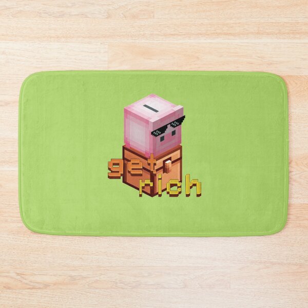 Item preview, Piggy bank «Get rich» designed and sold by cloblox shop.