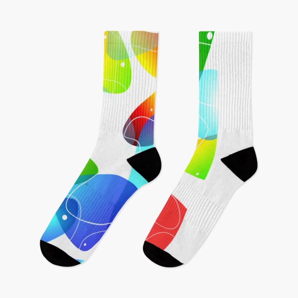 Item preview, Rainbow Amoeba designed and sold by Designs By Creation.
