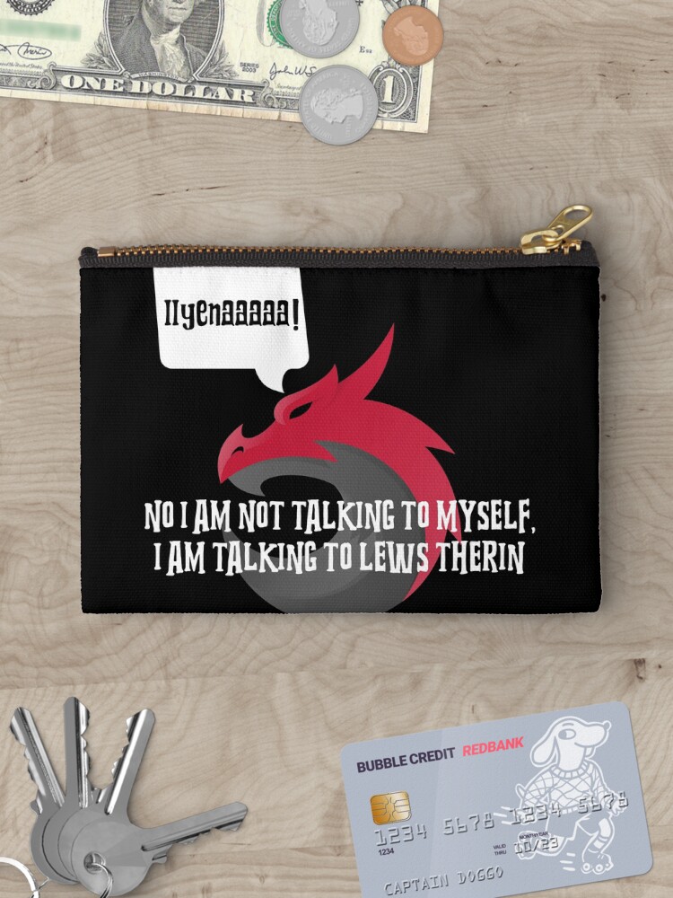 Thumbnail 3 of 4, Zipper Pouch, Wheel Of Time: Lews Therin designed and sold by CeasarBratz.