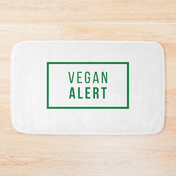 Item preview, Vegan alert designed and sold by VeganChica.