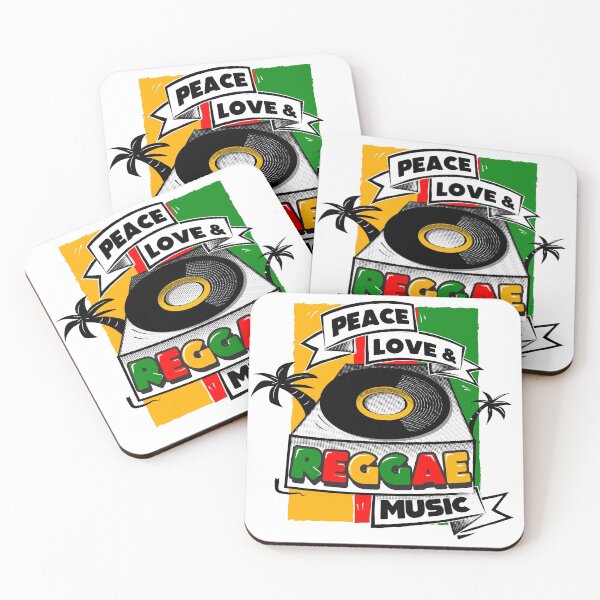 Item preview, Paz, amor y música reggae - Rastaman Vibe designed and sold by WULFLAND ARTS.