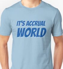 It's accrual world Slim Fit T-Shirt