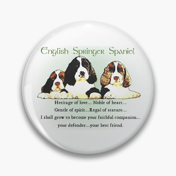 Item preview, English Springer Spaniel Puppies Heritage of Love  designed and sold by springdaleshops.