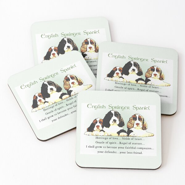 Item preview, English Springer Spaniel Puppies Heritage of Love  designed and sold by springdaleshops.