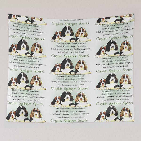 Item preview, English Springer Spaniel Puppies Heritage of Love  designed and sold by springdaleshops.