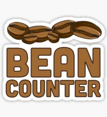 Bean Counter Sticker