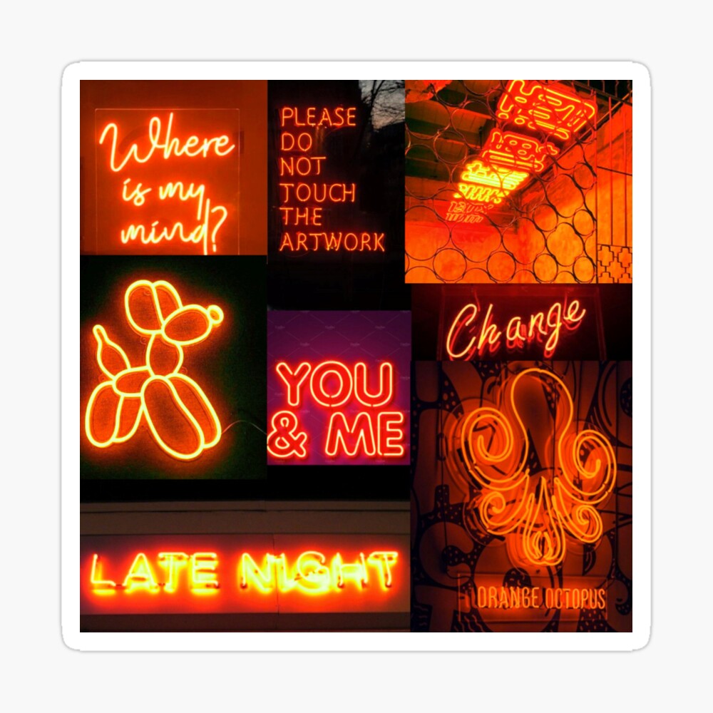 pics Yellow And Orange Aesthetic Baddie redbubble.