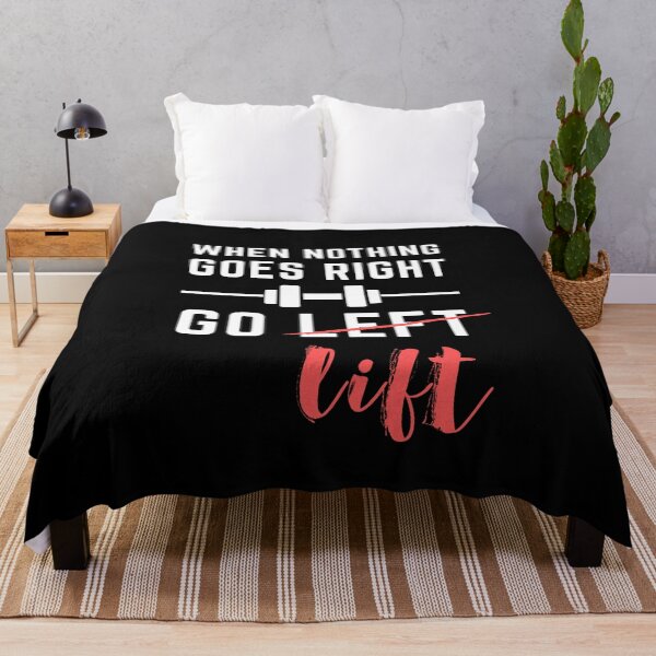 Item preview, Workout Gear - When Nothing Goes Right, Go Lift designed and sold by m95sim.