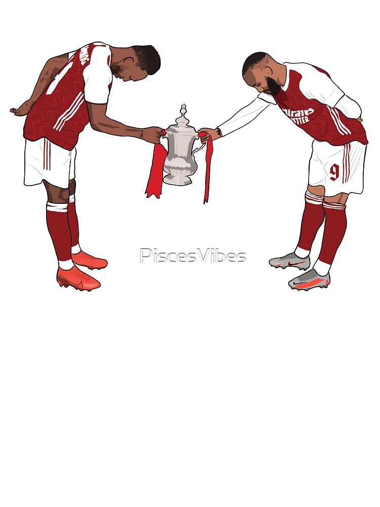 Pierre Emerick Aubameyang Alexandre Lacazette Cup Final Baby One Piece By Piscesvibes Redbubble