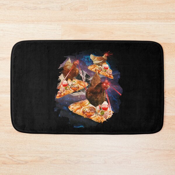 Item preview, Laser Chicken Pizza Chicken Chicken Universe designed and sold by MooonTees.