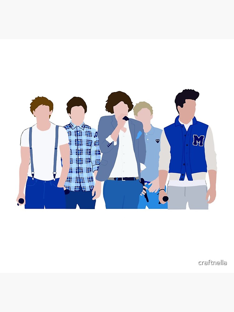 One Direction Throw Pillow for Sale by craftnella