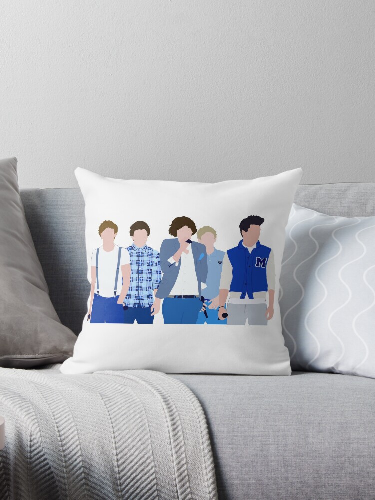 One Direction Throw Pillow for Sale by craftnella