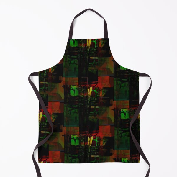 Item preview, Abstract green ghost demon hell gate designed and sold by suki42deathlake.