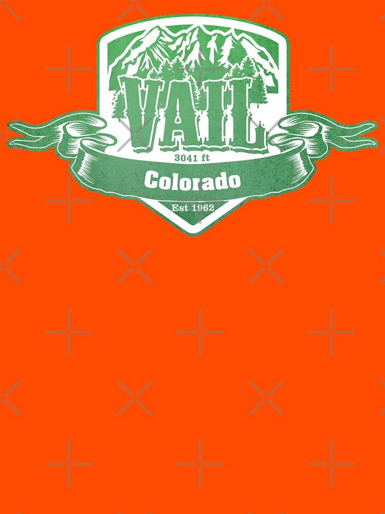 &ldquo;Vail Colorado Ski Resort&rdquo; T-shirt by CarbonClothing | Redbubble