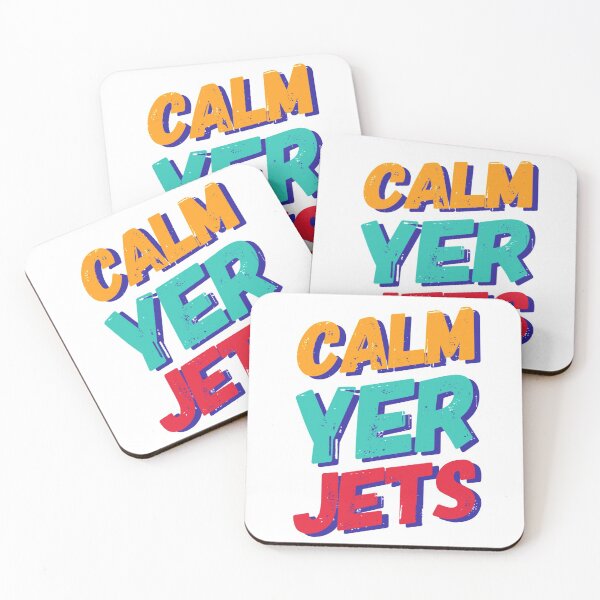 Item preview, CALM YER JETS designed and sold by THIRTY EIGHT.