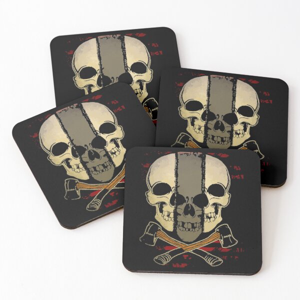 Item preview, Gothic Skull with Axes - Awesome Goth Lover Gift designed and sold by Teenation9.