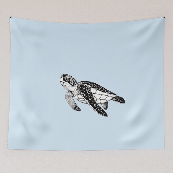 Item preview, Sea turtle designed and sold by CiliegiaBianca.