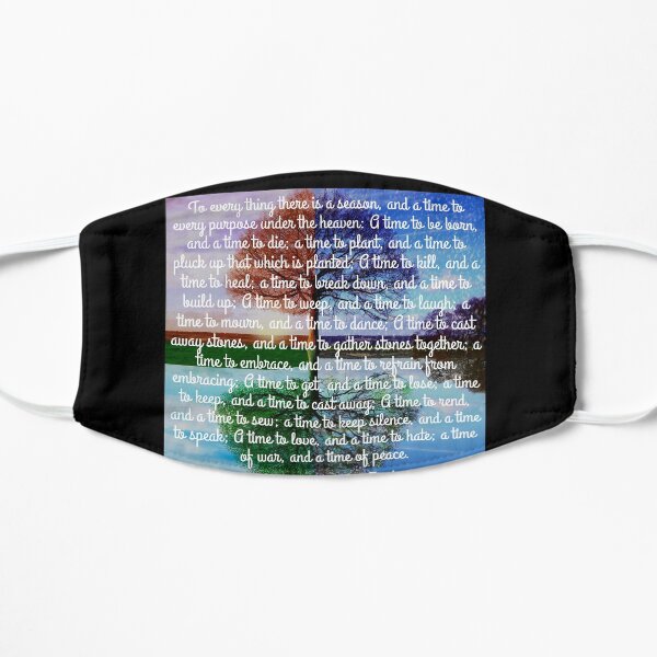 Ecclesiastes 3:1-8 Mask