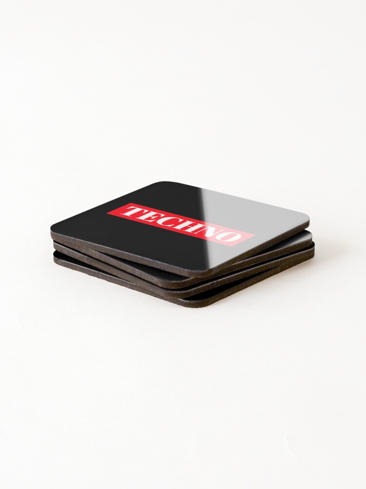 Thumbnail 4 of 5, Coasters (Set of 4), Techno designed and sold by RolikaPod.
