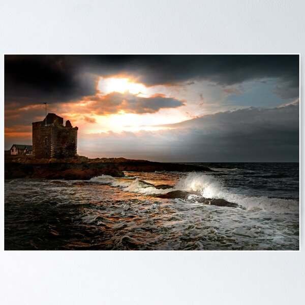 Item preview, Dusk and Breeze at Portencross designed and sold by George Crawford.