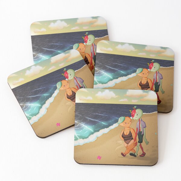 Item preview, Walking on the beach designed and sold by RojoDibujo.