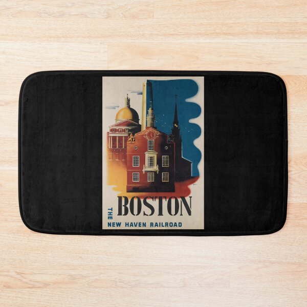 Item preview, Boston retro poster designed and sold by CorasPosters.