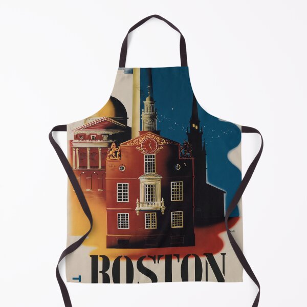 Item preview, Boston retro poster designed and sold by CorasPosters.
