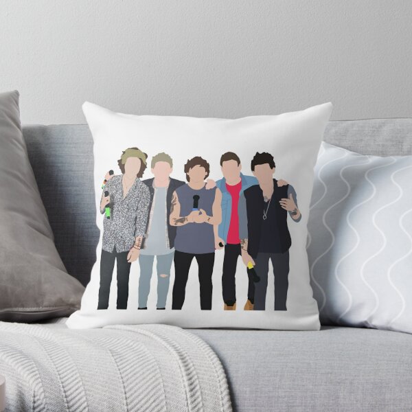 One Direction Throw Pillow for Sale by craftnella