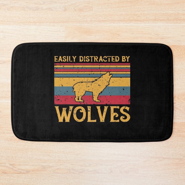 Item preview, Easily Distracted By Wolves designed and sold by sesa10.