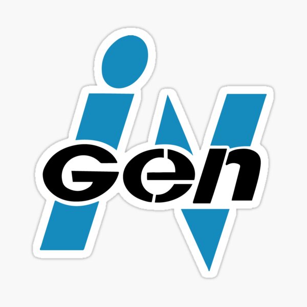 InGen Logo (Original) Sticker