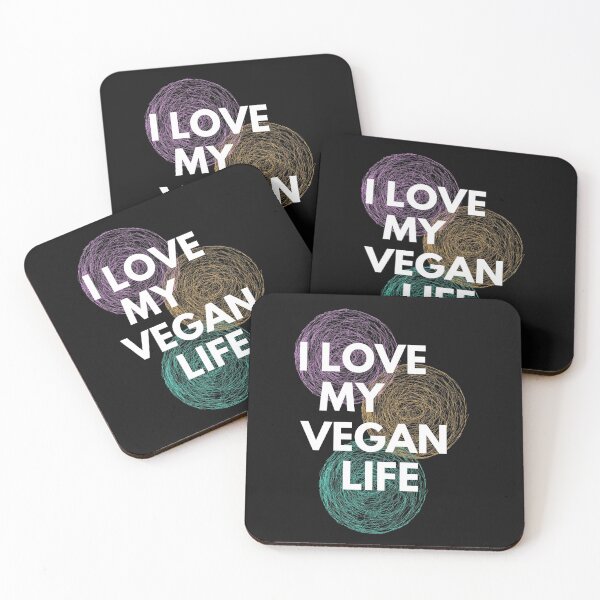 Item preview, I love my Vegan life designed and sold by VeganChica.