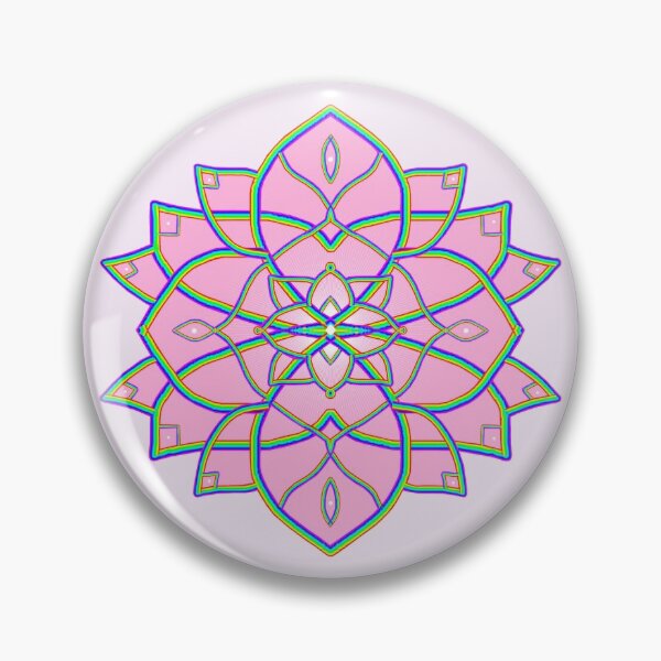 Item preview, Pink Radial Mandala Flower  designed and sold by Deborah Camp.