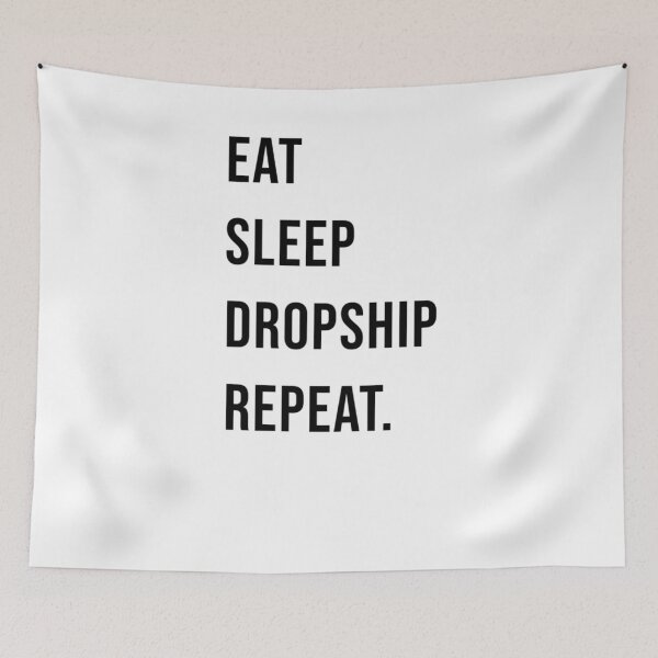 Item preview, Eat Sleep Dropship Repeat - Money Motivation designed and sold by James Gunn.