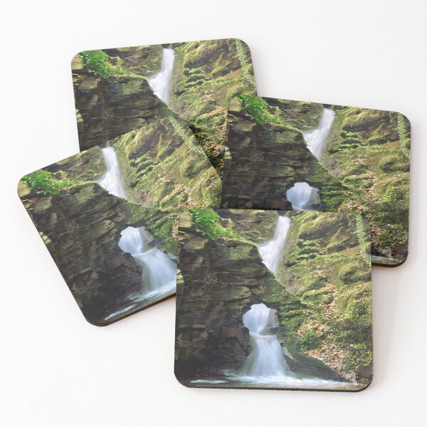 Item preview, St Nectans Glen Waterfall near Tintagel designed and sold by rosiephotos.