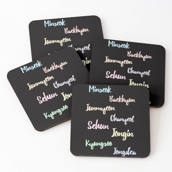 Item preview, EXO real name tag designed and sold by arorar.