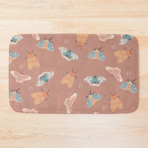 Item preview, Moths Pattern - Pastels - Pink designed and sold by hellocando.