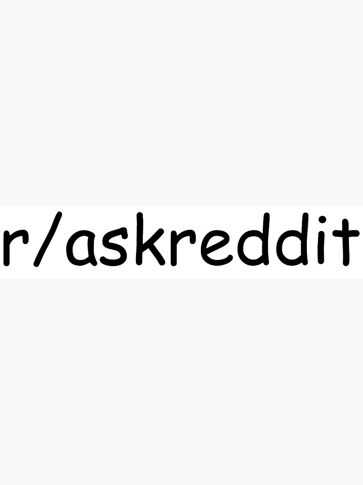 r/askreddit Sticker