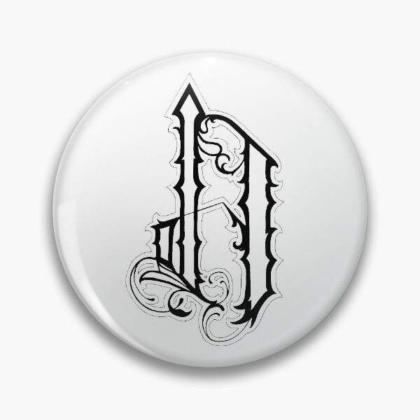 Item preview, Letter A in Chicano Style Lettering Capital Letter Alphabet designed and sold by xalexiart.