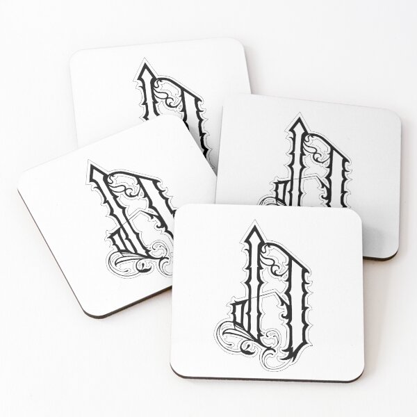 Item preview, Letter A in Chicano Style Lettering Capital Letter Alphabet designed and sold by xalexiart.