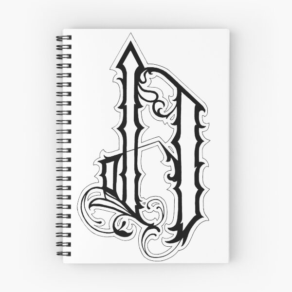 Item preview, Letter A in Chicano Style Lettering Capital Letter Alphabet designed and sold by xalexiart.