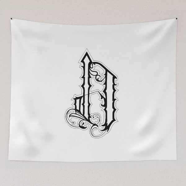 Item preview, Letter A in Chicano Style Lettering Capital Letter Alphabet designed and sold by xalexiart.