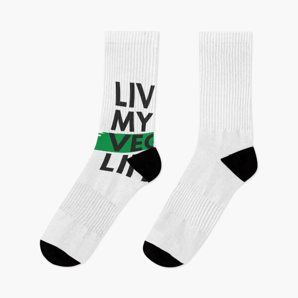 Item preview, Living my Vegan life designed and sold by VeganChica.