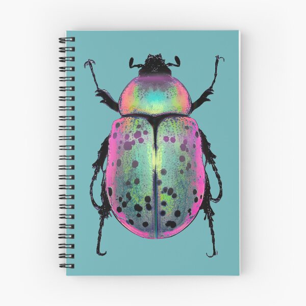 Item preview, Pink and Green Beetle designed and sold by dinaaaaaah.