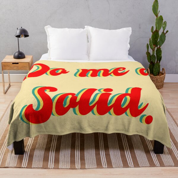 Item preview, "Do me a solid" 70's slang retro vintage quote. designed and sold by DiscoDaisyy.
