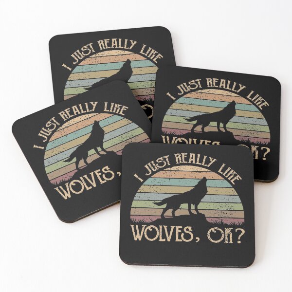 Item preview, I Just Really Like Wolves Ok designed and sold by sesa10.