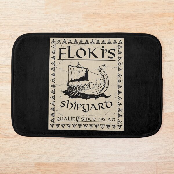 Item preview, Flokis Shipyard Kattegat Vikings Viking gift designed and sold by RiemNi-Design.