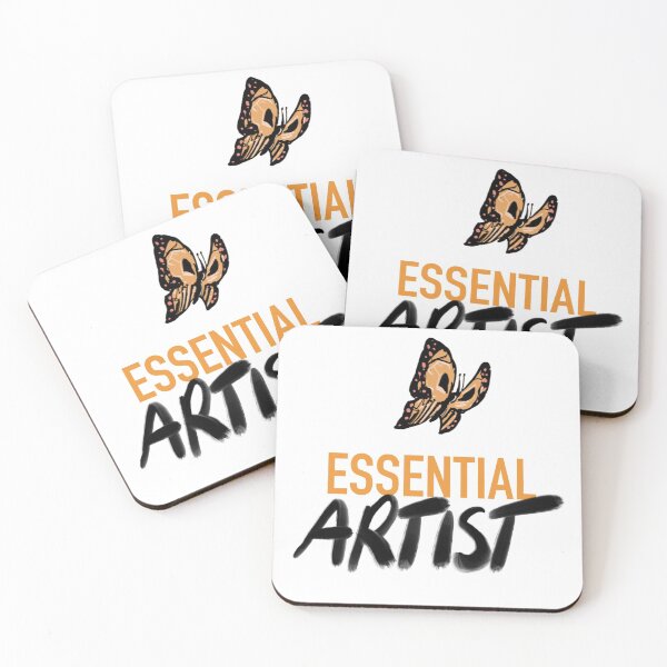 Item preview, Essential ARTIST (yellow butterfly) designed and sold by MasterpieceArt.