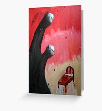 VISITANTES (visitors) Greeting Card